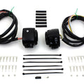 Handlebar Control Switch Housing Kit Black for Harley-Davidson