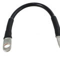 Black Positive/Negative 10-3/4 inch Battery Cable for Harley-Davidson
