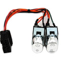 Rocker Style Handlebar Switch Kit Chrome for Harley-Davidson