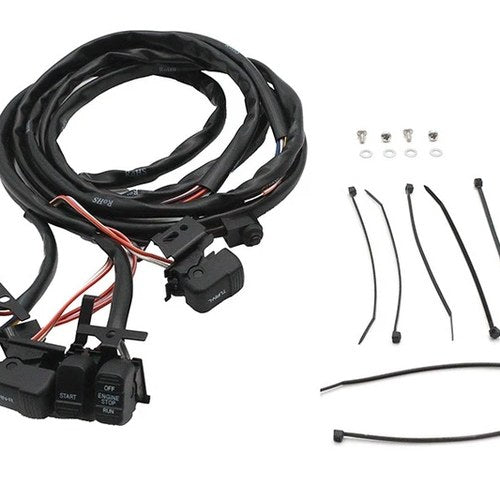 Black Handlebar Switch Kit for Harley-Davidson