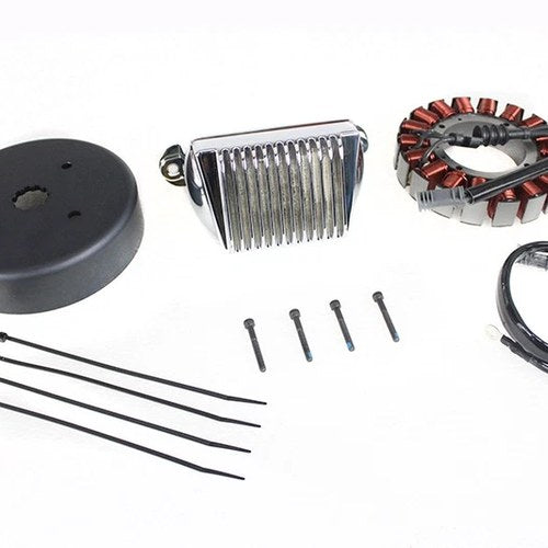 Alternator Charging System Kit 50 Amp for Harley-Davidson