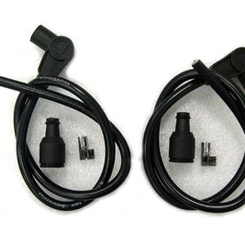 Universal Black 8mm Spark Plug Kit for Harley-Davidson