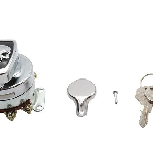 Fat Bob Ignition Switch with 6 Terminals for Harley-Davidson