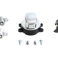 Side Hinge Ignition Switch and Saddlebag Lock Kit Chrome for Harley-Davidson