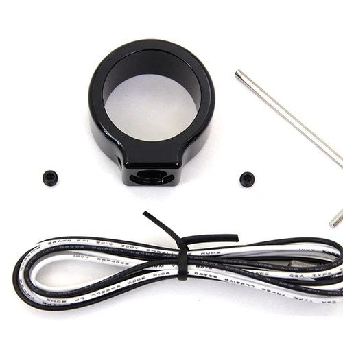 Black Single Handlebar Button Switch Kit for Harley-Davidson