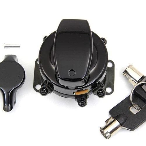 Hinge Ignition Switch Gloss Black for Harley-Davidson