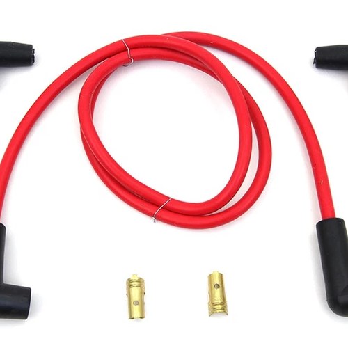 Red Spark Plug Wire Set for Harley-Davidson