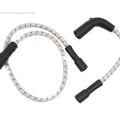 Sumax Grey with Brown Tracer 7mm Spark Plug Wire Set for Harley-Davidson