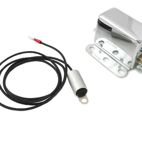 Solid State 6 Volt Relay with Chrome Cover for Harley-Davidson