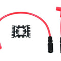 Accel 8mm S/S Spiral Core Ignition Wire Set Red for Harley-Davidson