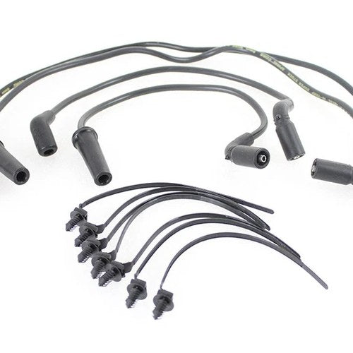 Accel 8mm S/S Spiral Core Ignition Wire Set Black for Harley-Davidson