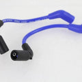 Accel 8mm S/S Spiral Core Ignition Wire Set Blue for Harley-Davidson
