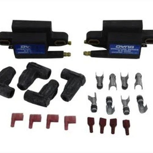 Dyna Mini Coil Set 0.5 Ohms Dual Output Towers for Harley-Davidson