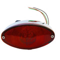 Chrome Tail Lamp Cateye Style for Harley-Davidson
