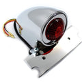 Chrome Sparto Style LED Tail Lamp Red for Harley-Davidson