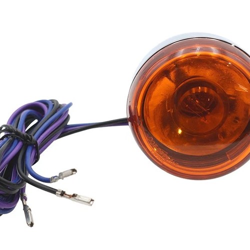 Chrome Turn Signal Assembly Right or Left for Harley-Davidson