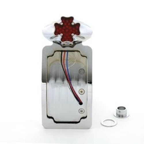 Maltese Chrome LED Tail Lamp Kit for Harley-Davidson