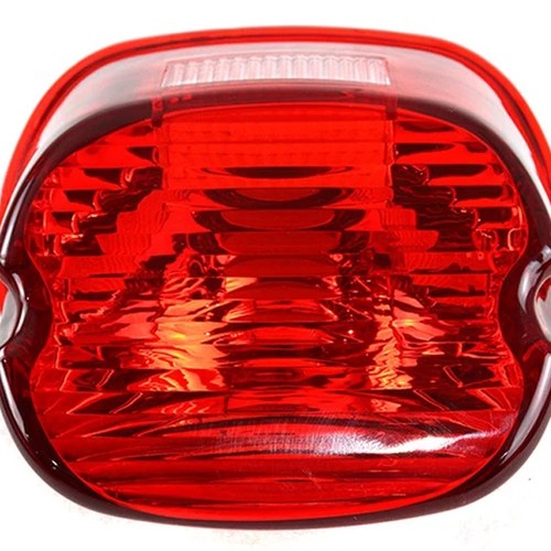 Tail Lamp Lens Laydown Style Red for Harley-Davidson