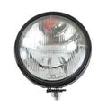 Replica 5-3/4 inch Round Black Headlamp for Harley-Davidson
