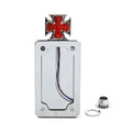 Chrome Billet Side Mount Tail Lamp Kit for Harley-Davidson