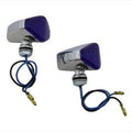 LED Diamond Blue Lens Marker Lamp Set for Harley-Davidson