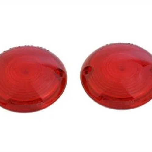 Turn Signal Red Stock Style Lens Set for Harley-Davidson