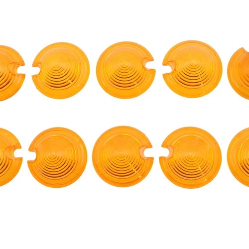Bullet Style Marker Lamp Amber Lens for Harley-Davidson
