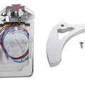 Chrome Maltese Tail Lamp Assembly for Harley-Davidson