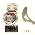Chrome Curved Tail Lamp Kit Maltese Type for Harley-Davidson