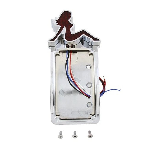 Tail Lamp and License Plate Set Lady Style for Harley-Davidson