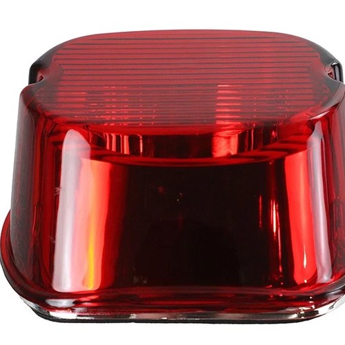 Laydown Style Red Tail Lamp Lens for Harley-Davidson