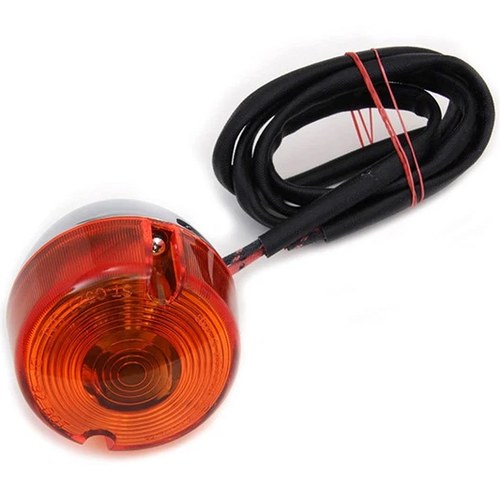 Dual Filament Turn Signal Chrome for Harley-Davidson