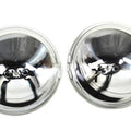 Clear 4-1/2 inch 12 Volt Sealed Beam Spotlamp Bulb Set for Harley-Davidson