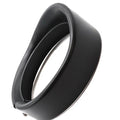 Outer Headlamp Black Frenched Trim Ring with Visor for Harley-Davidson