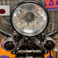 Replica Marker Lamp Lens Glass Bullet Style Red for Harley-Davidson