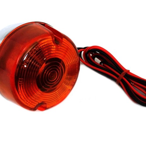 Chrome Turn Signal Assembly Front Right or Left for Harley-Davidson