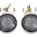 Chrome LED Turn Signal Set Front for Harley-Davidson