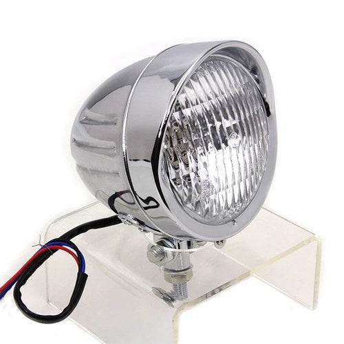 Chrome 4-1/2 inch Spotlamp Assembly for Harley-Davidson