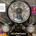 White Replica Guide Bullet Marker Lamp Set for Harley-Davidson