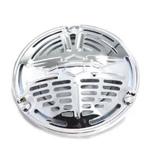 Delco Remy Chrome 6 Volt Horn Wing for Harley-Davidson