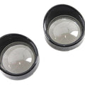 Deuce Style Turn Signal Visor Set Smoke for Harley-Davidson