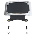 Chrome Curved License Plate Frame for Harley-Davidson