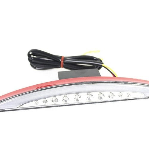 Slice Style LED Fender Mount Tail Lamp with Clear Lens for Harley-Davidson