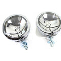 4-1/2 inch Spotlamp Set with 12 Volt Bulb for Harley-Davidson