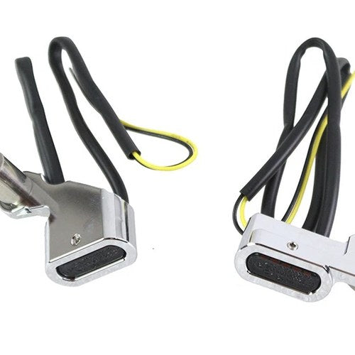 Chrome LED Turn Signal Set for Harley-Davidson