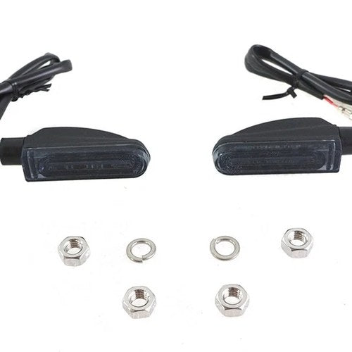 LED Turn Signal Set Black for Harley-Davidson