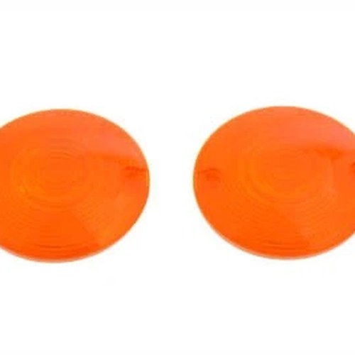 Turn Signal Lens Set Amber for Harley-Davidson