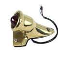 Crocker Style LED Tail Lamp Brass for Harley-Davidson