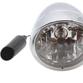4-1/2 inch Bullet Headlamp Chrome for Harley-Davidson