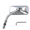 Chrome Rectangle Mirror for Harley-Davidson
